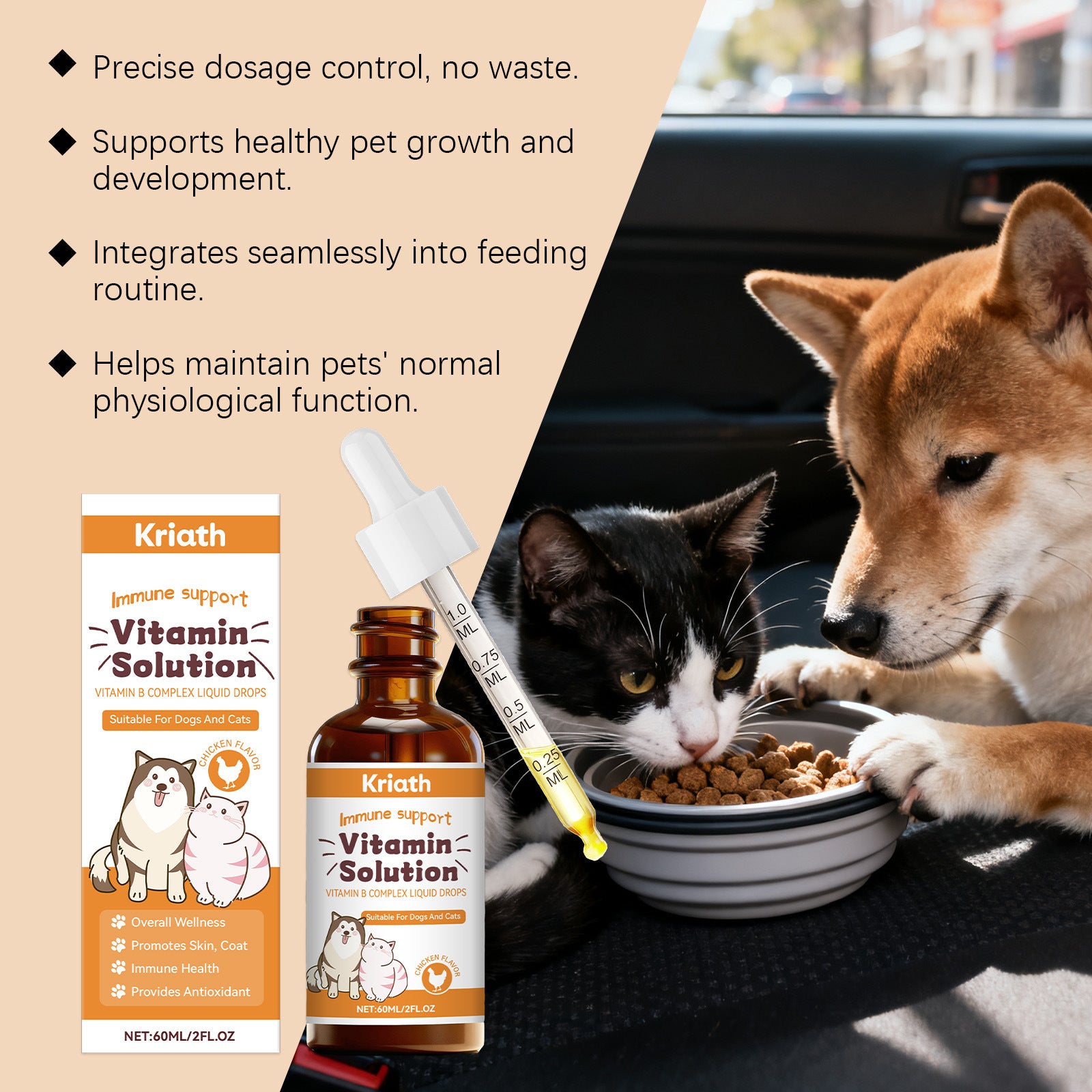 Pet Vitamin B Complex Drops