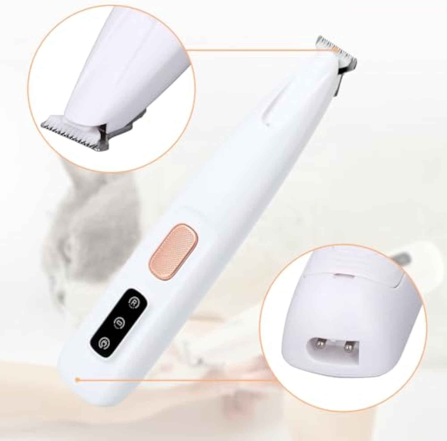 LED Rechargeable Dog Paw Trimmer