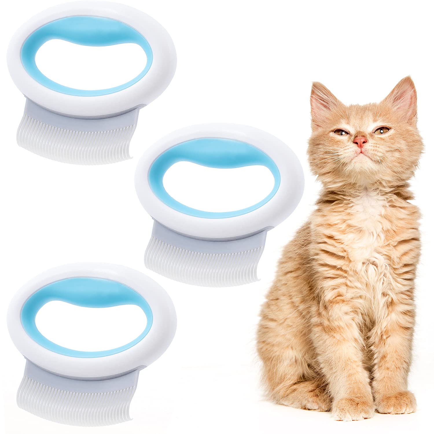 Pet Grooming Deshedding & Dematting Comb for Cats & Dogs